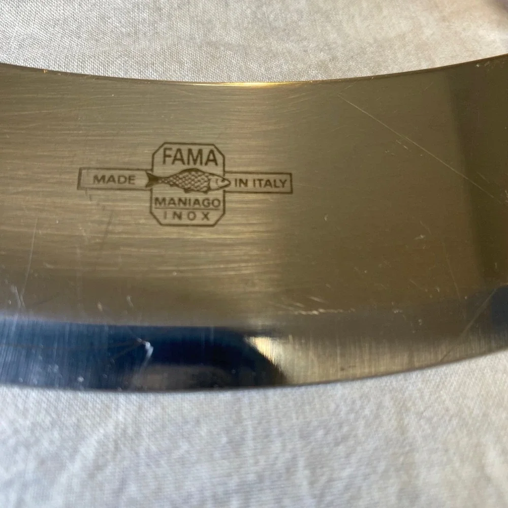 Vintage FAMA Maniago Italy INOX 8